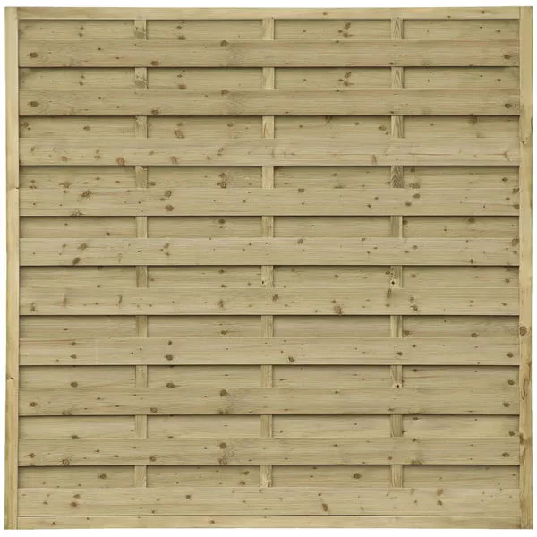 Dichtzaun Stabil geschlossen 180x180cm kdi grün