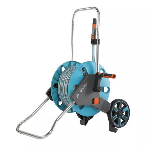 Schlauchwagen CleverRoll M Set, kpl. mit 20m Schlauch, Systemteilen und Spritze