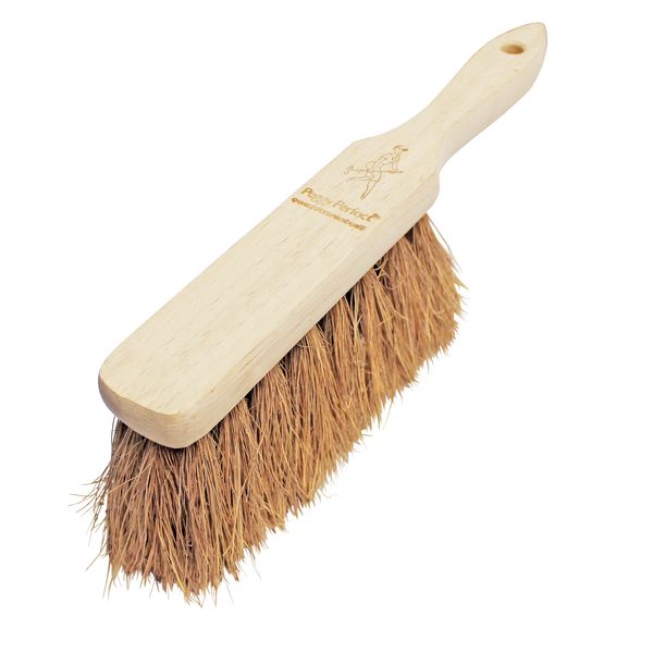 Handfeger Holz natur Kokos