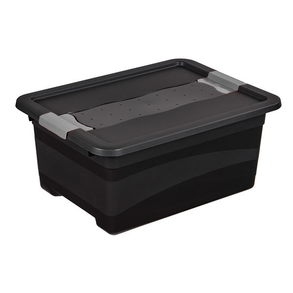 Transportbehälter Eckhart 12l graphite 39,5x29,5x17,5cm