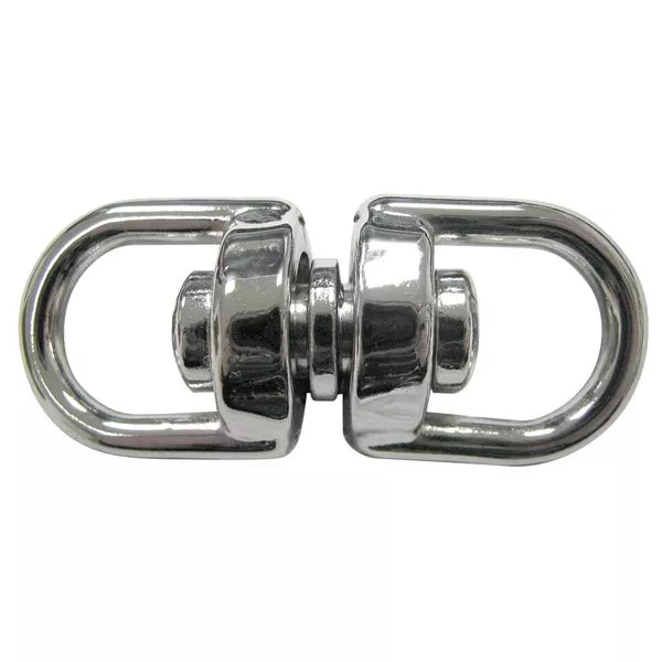 Wirbel zu Karabinerhaken verz. 50 mm