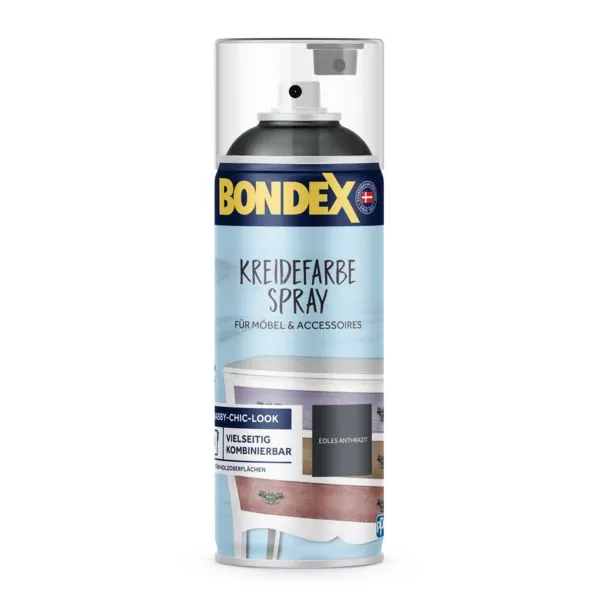 Bondex Kreidefarbe edles anthrazit 400ml Spray