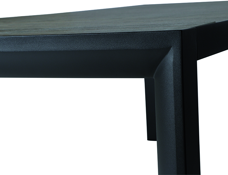 Siena Garden Tisch Silva 220x100 cm, Anthrazit