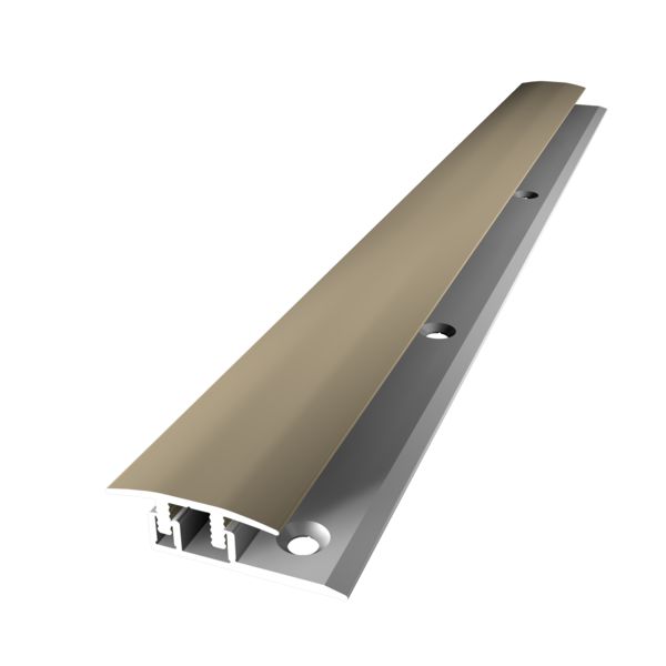 Übergangsprofil PF 578V sand 100 cm Premium Click Vinyl Aluminium eloxiert