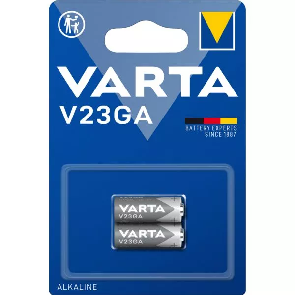 Batterie Elec. V23GA 12,0V A/M 2er Varta im Blister Alkali-Mangan
