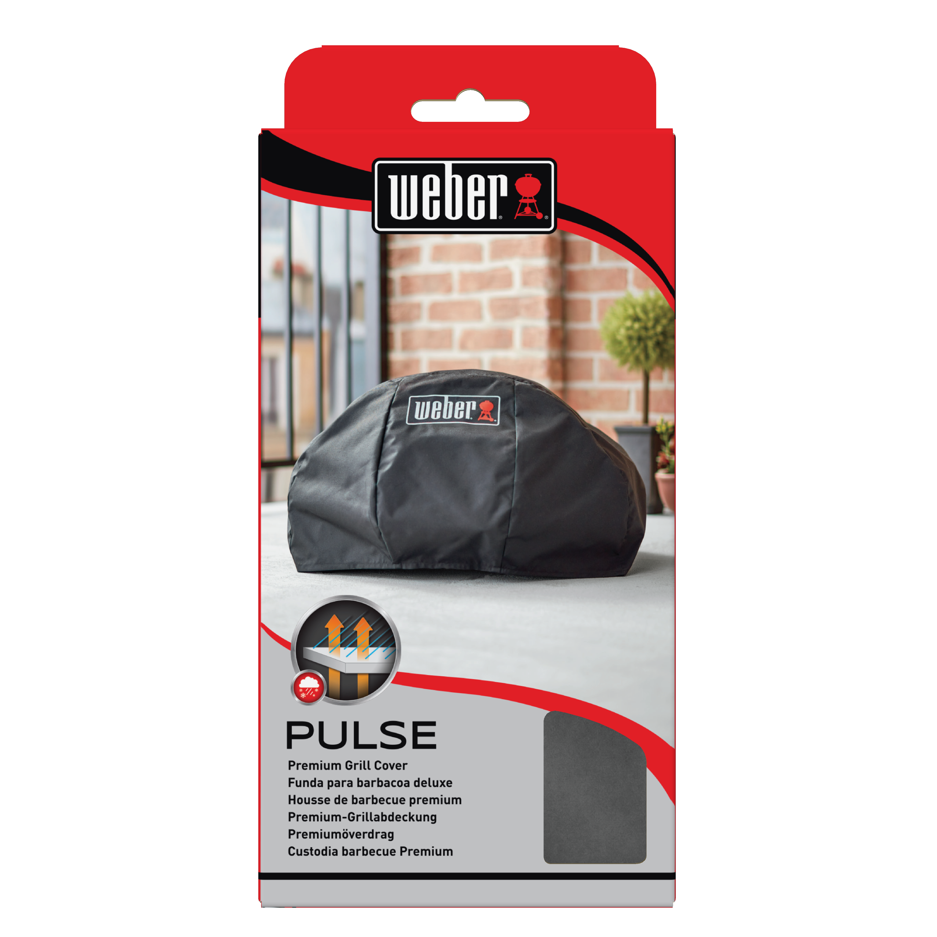 Weber Premium Abdeckhaube für Pulse 1000