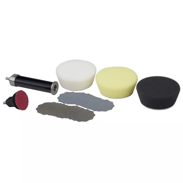 Profi-Schleif- und Polierset Schleifteller Ø 30 mm 80 mm Verlängerung