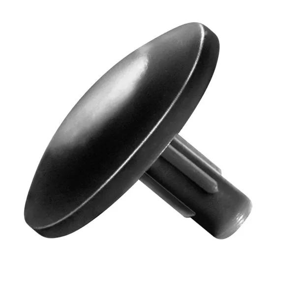 Zierkappen für Kopfloch schwarz S Ø15 mm (25 Stück)