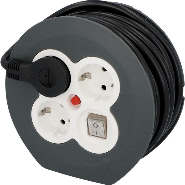 Kabeltrommel KISI H05VV-F3G1,5mm² 7m