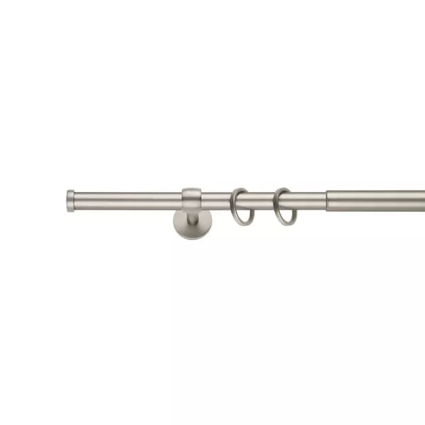 Teleskopgarnitur cap 16/19mm 120-210cm edelstahl optik