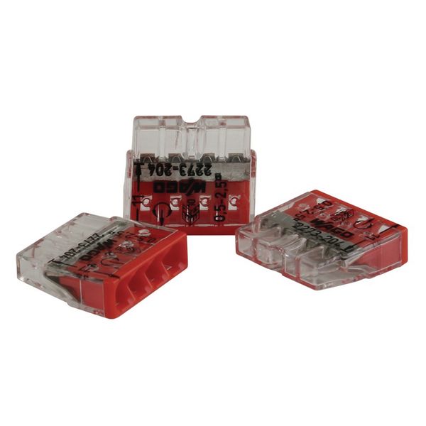 Dosenklemme Compact 4f 0,5-2,5mm² 3 St-