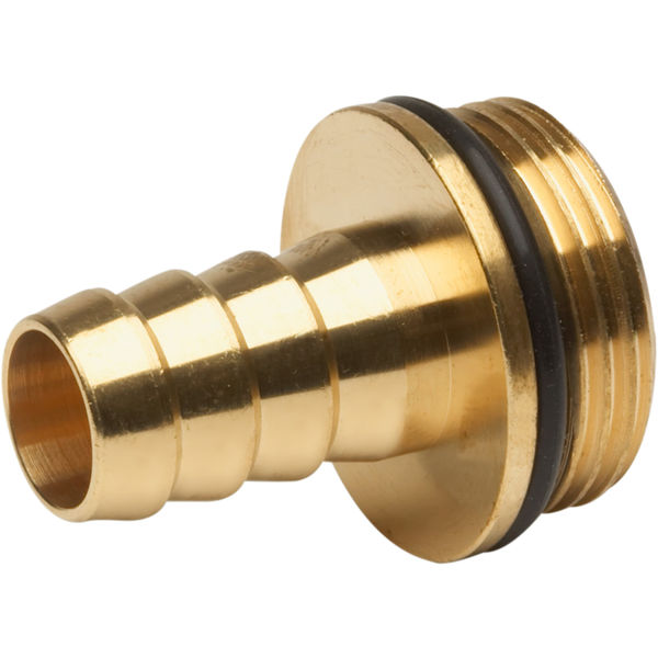 Tülle mit Bund &O-Ring 1/2"xR 3/4"