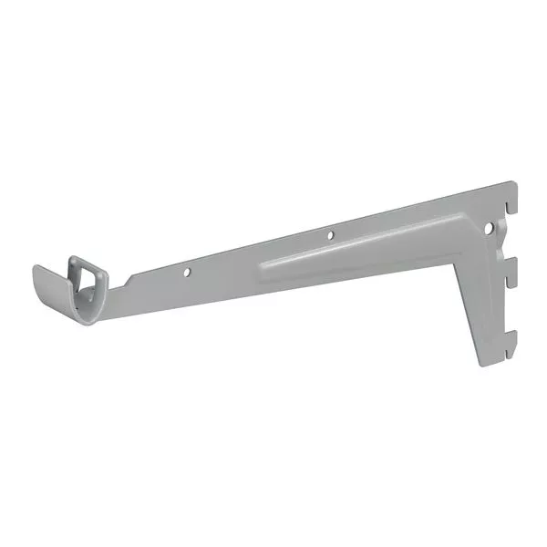 Träger für Kleiderstange weißalu 330 mm