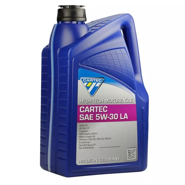 Motorenöl Cartec 5W30 Longlife 5L