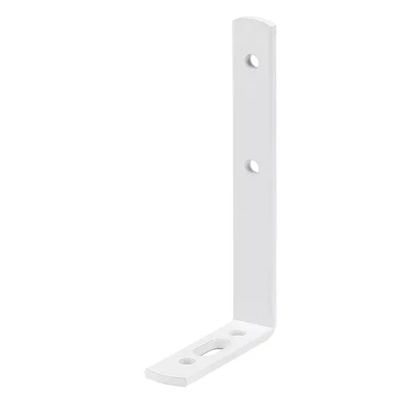 Gardinenwinkel weiß 95x55x13,5x3,5 mm