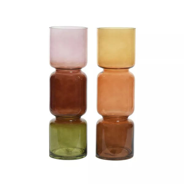 Vase sortiert Ø11.90-H40cm Glas