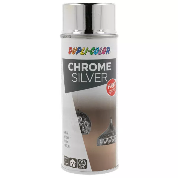Sprühlack Chom-Silber 400ml DUPLI-COLOR