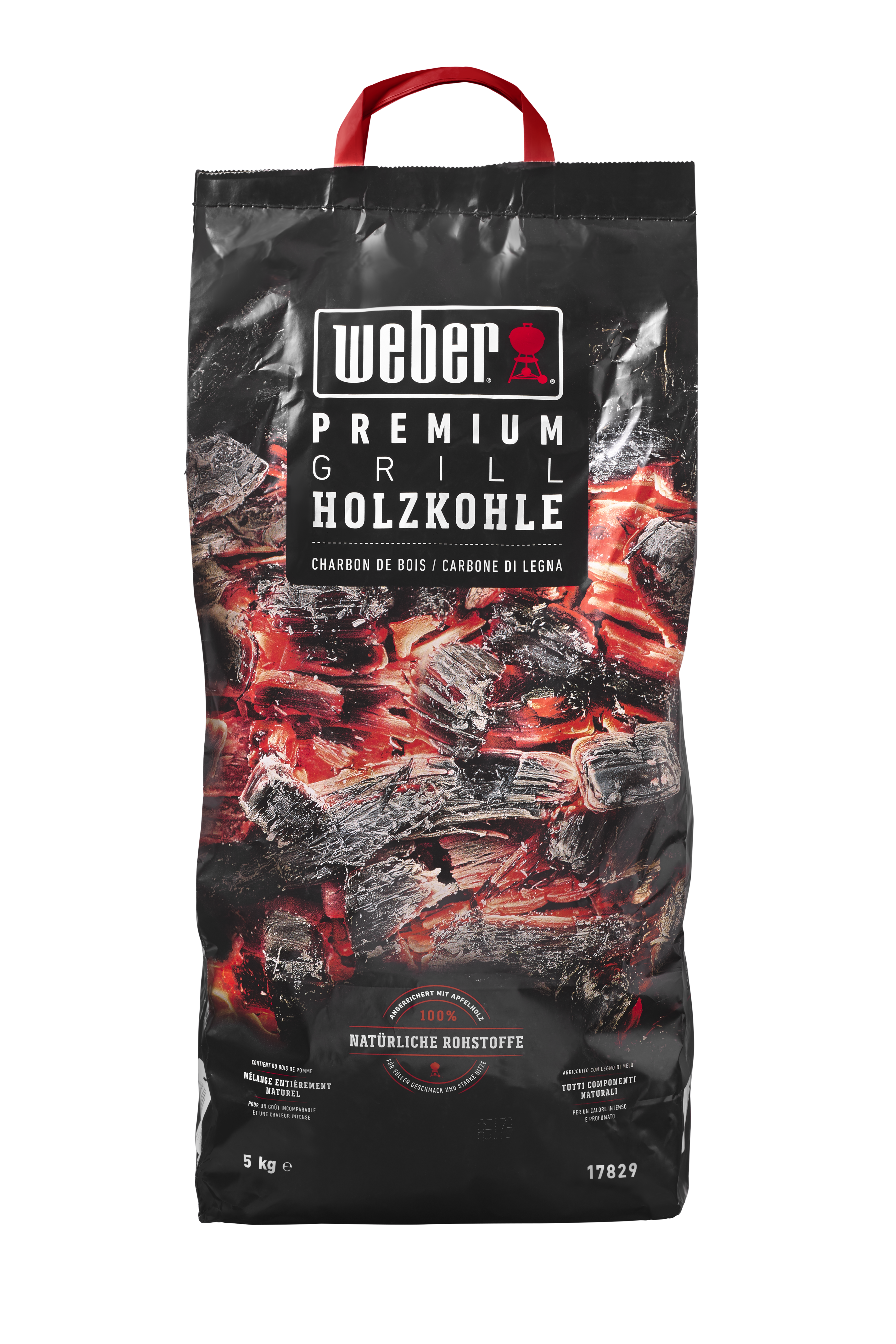 Weber Premium Holzkohle 5kg