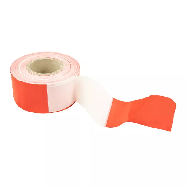 Absperrband KU rot/weiß 500 mx80 mm