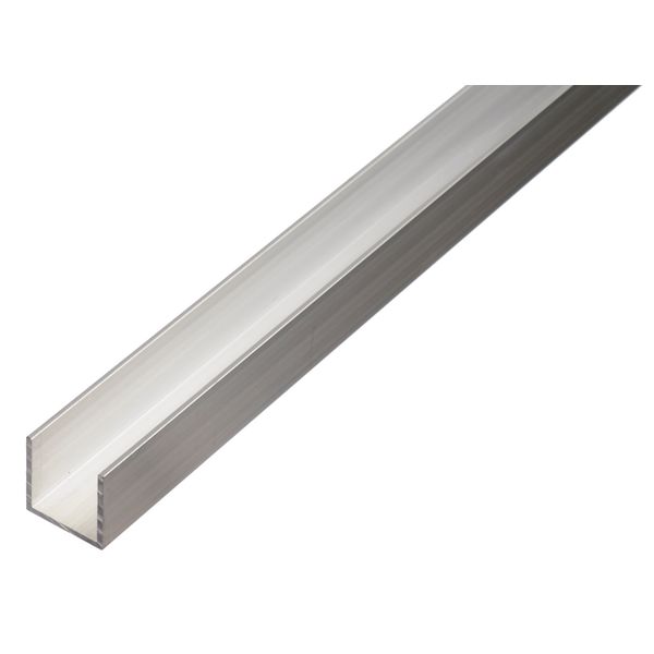 U-Profil Alu blank 15x15x15x1,5x1000 mm