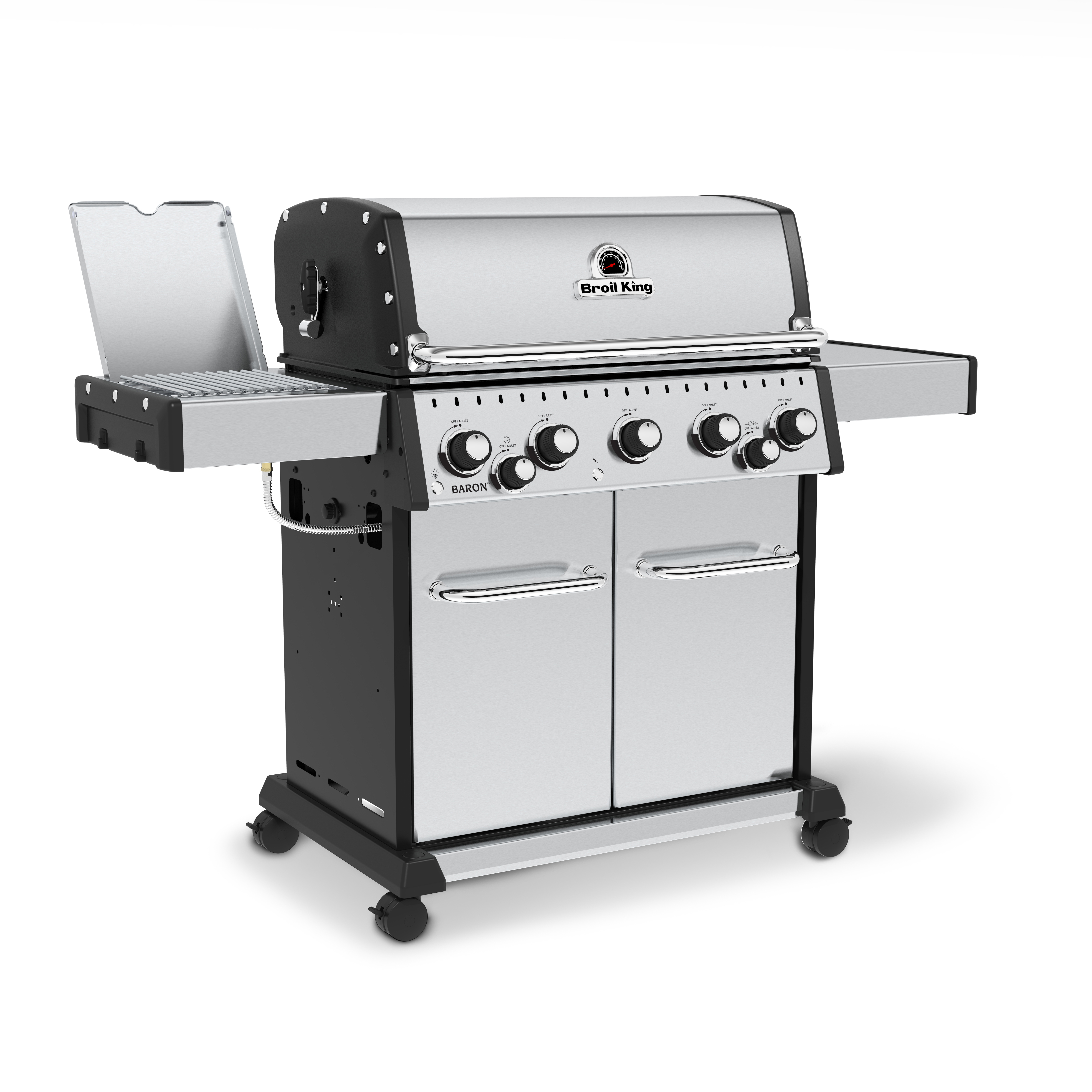 Broil King Baron S 590 IR, Gasgrill, Edelstahl inkl. Drehspieß, Modell 2022 Broil King Baron S 590 IR, Gasgrill, Edelstahl inkl. Drehspieß, Modell 2022