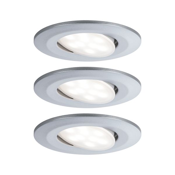 Einbauleuchte Calla LED 3x680lm chrom BBC IP65 4000K schwenkbar 4,5W