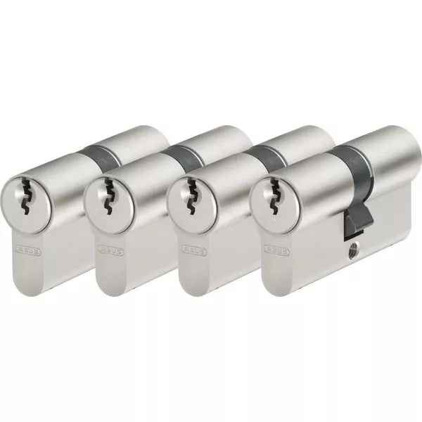 Profilzyl. Ni. Pearl E20 4er-Set gl. SB Blister