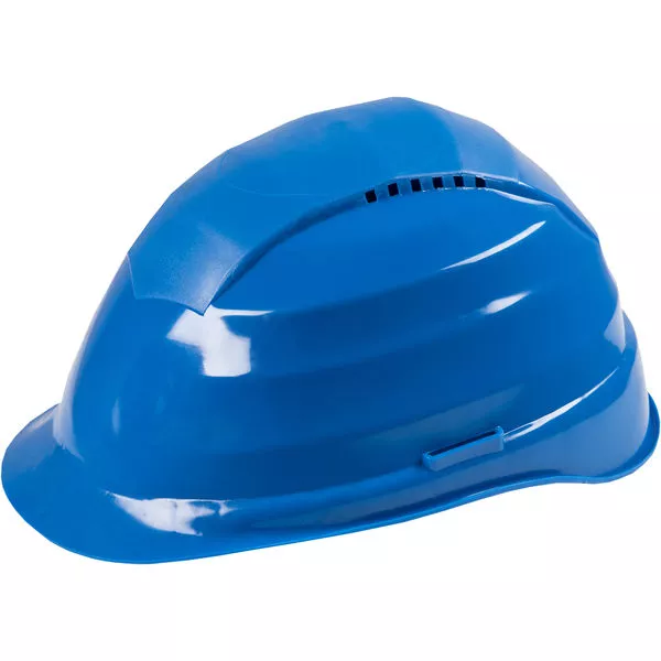 Schutzhelm blau mit Belüftung