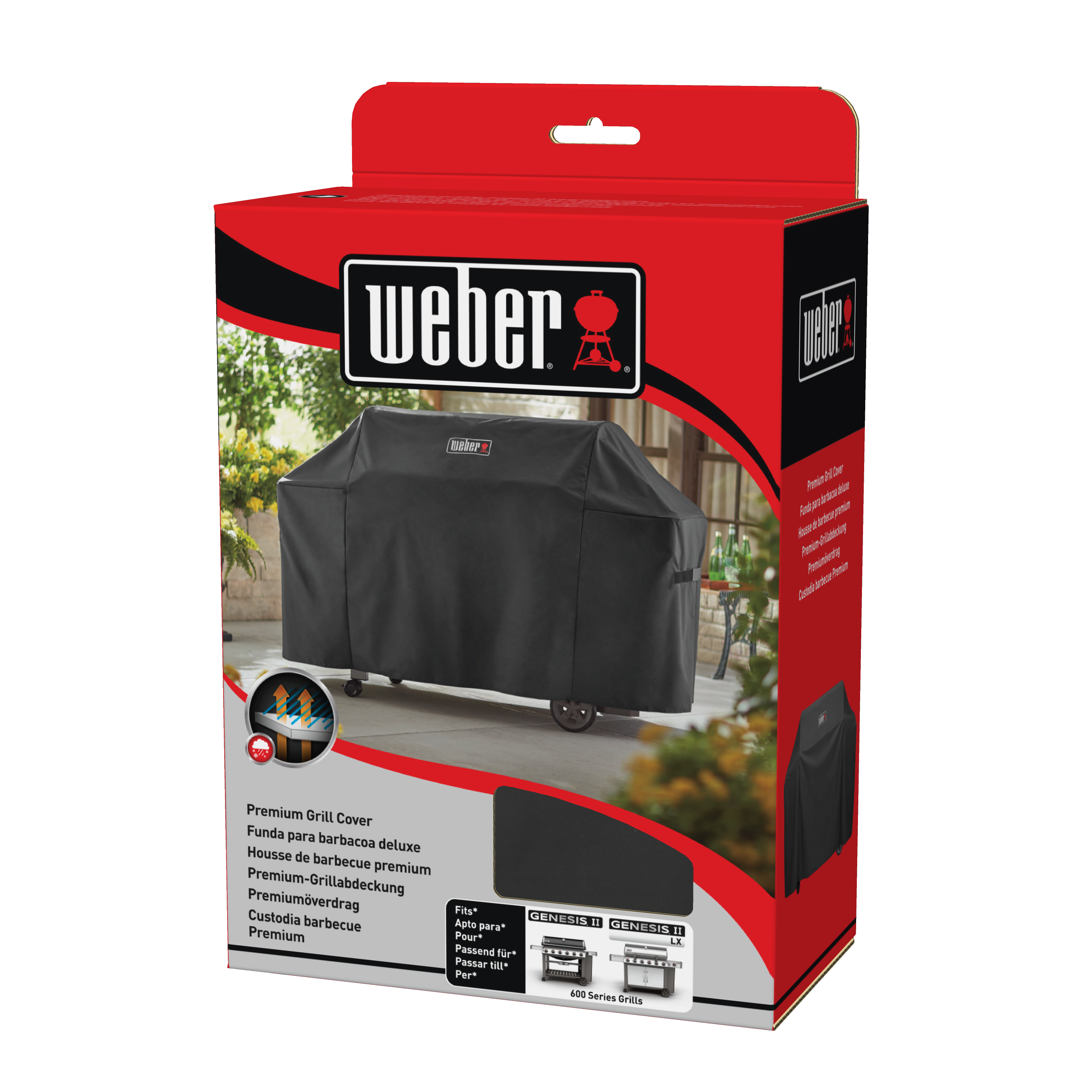 Weber Premium Abdeckhaube für Genesis II 600-Serie