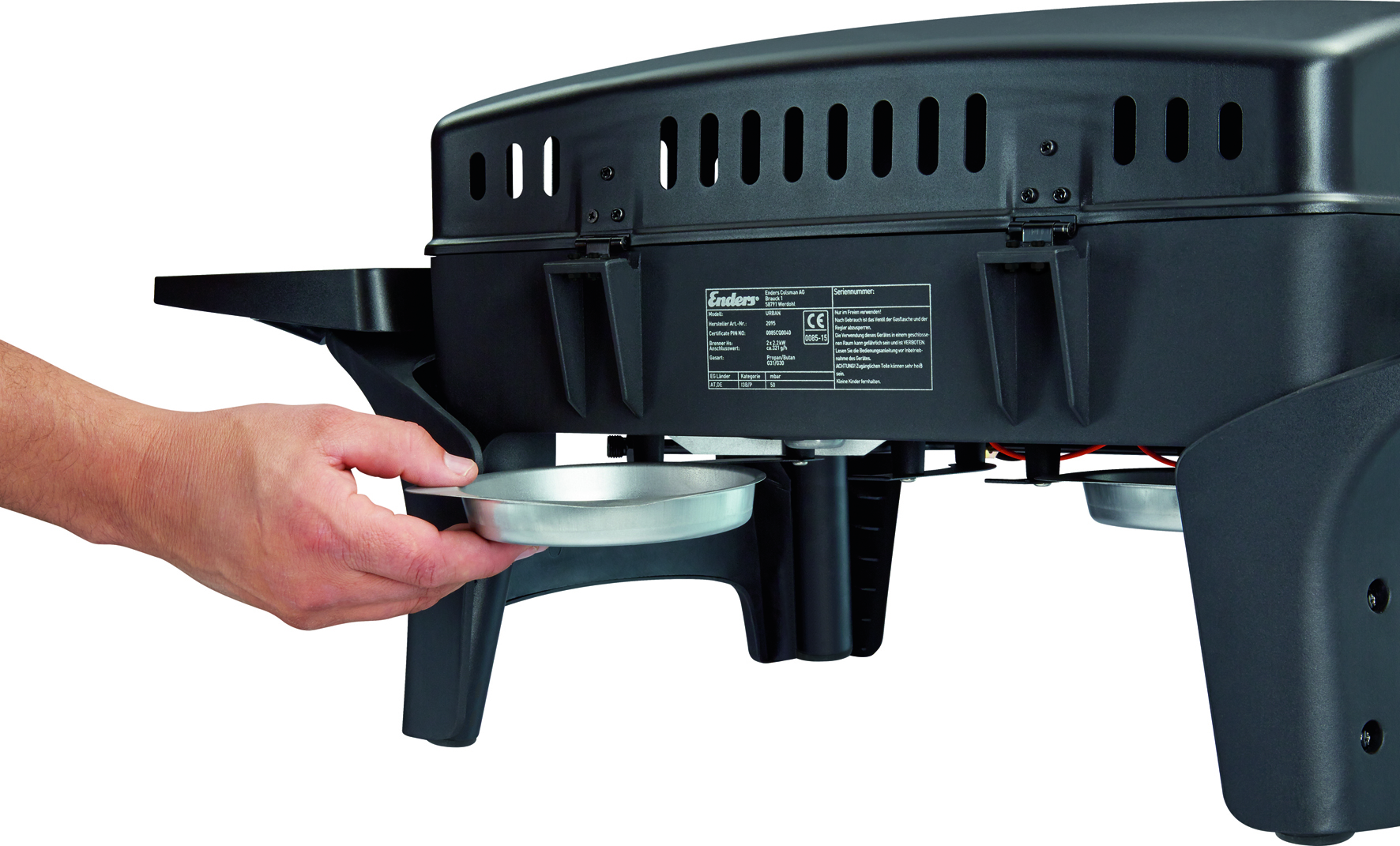 Enders Urban Trolley, Gasgrill, Schwarz