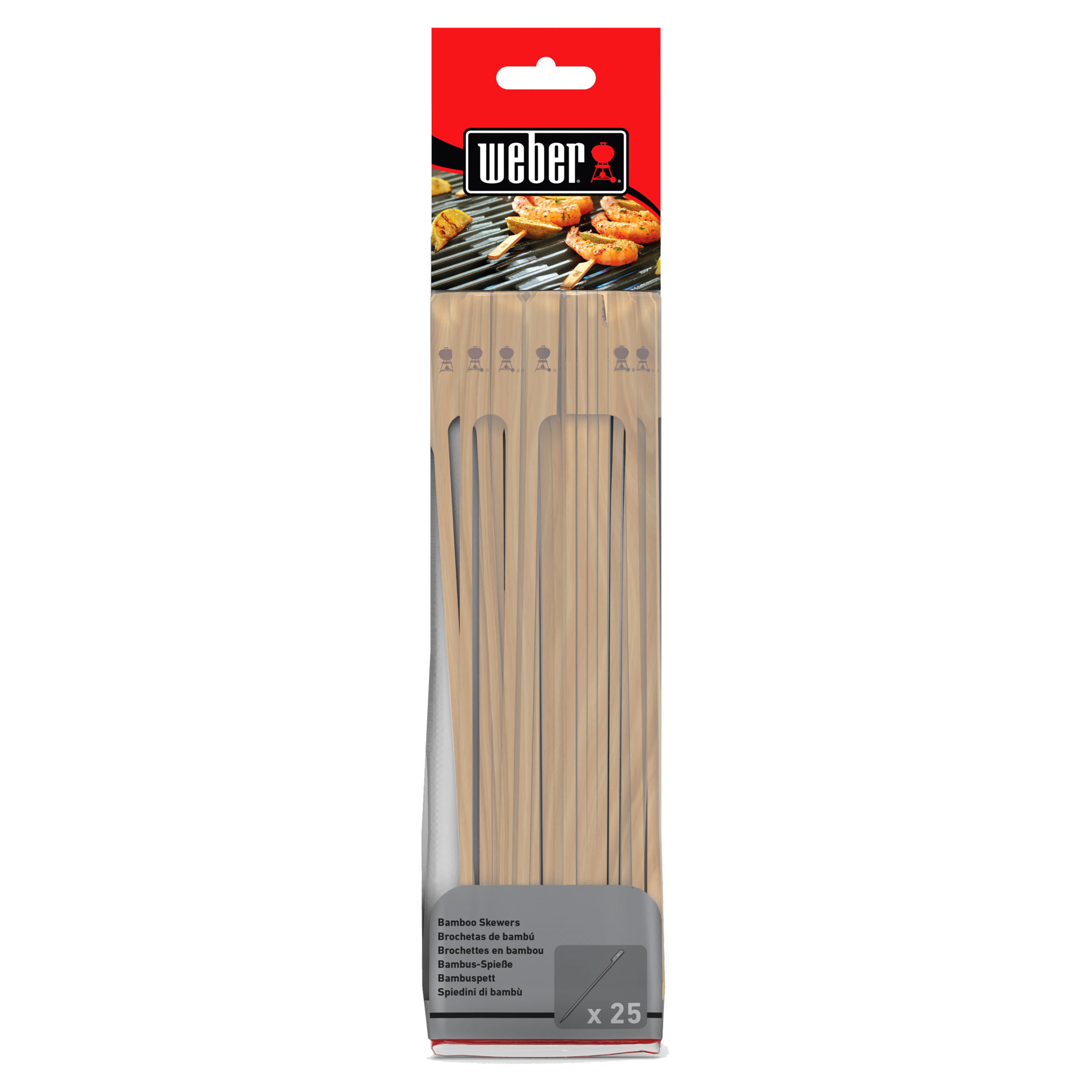 Weber Original Bambus Spieße (25 Stück) Weber Original Bambus Spieße (25 Stück)