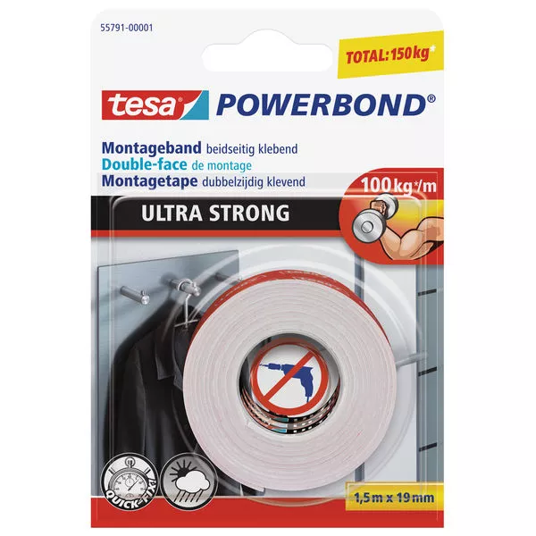 Montageband Ultra Strong 1,5mx19mm Powerbond