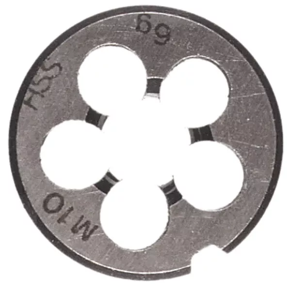 Schneideisen HSS 25x9mm M10