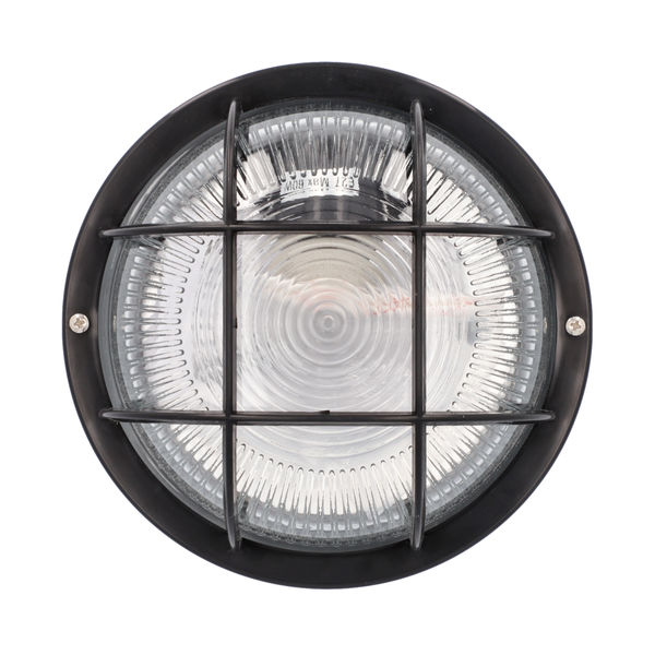 Rundleuchte 60W PVC-Korb weiß