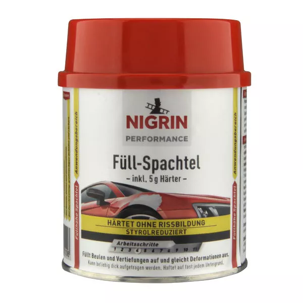 Füllspachtel 2K NIGRIN 250g PERFORMANCE