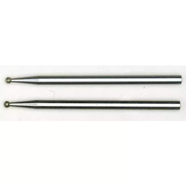 Diamantschleifstifte Kugel 1 mm (2 Stück)