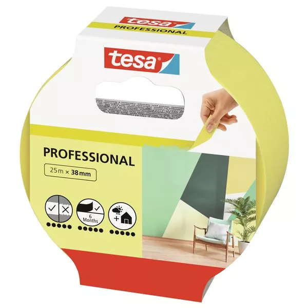 tesa Malerband Professional 25mx38mm für den Innenbereich