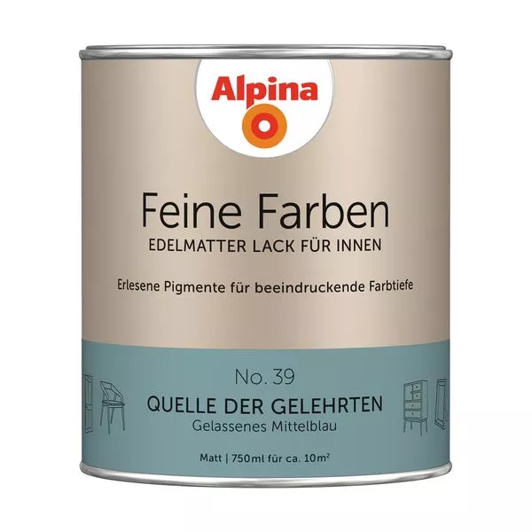 Buntlack Quelle der Gelehrten matt 750ml Feine Farben