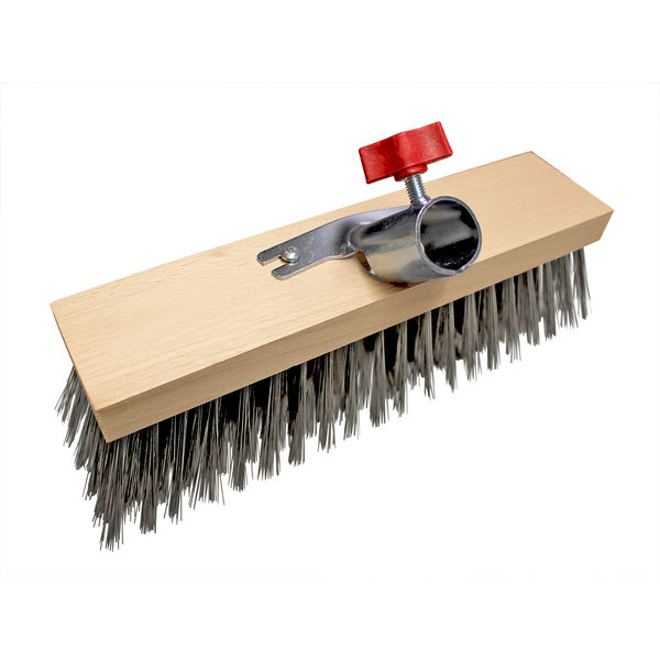 Drahtbesen 30cm mit Schraubfixhalter