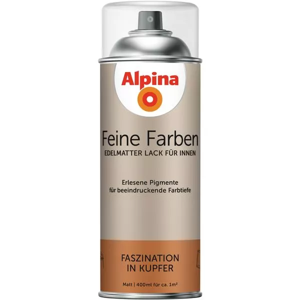 Buntlack Spray Faszination Kupfer 400ml Feine Farben Sprühlack