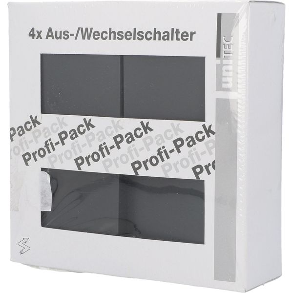 A/W-Schalter Set Sao Paulo Serie 908 4x anthrazit