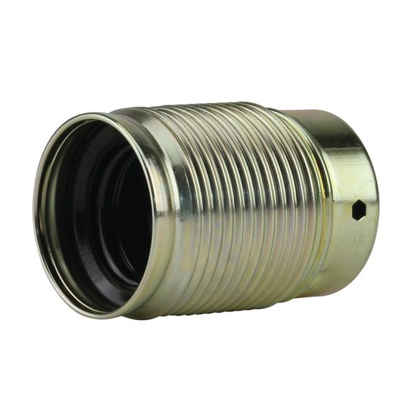 Lampen-Fassung Gewindemantel E27 messing