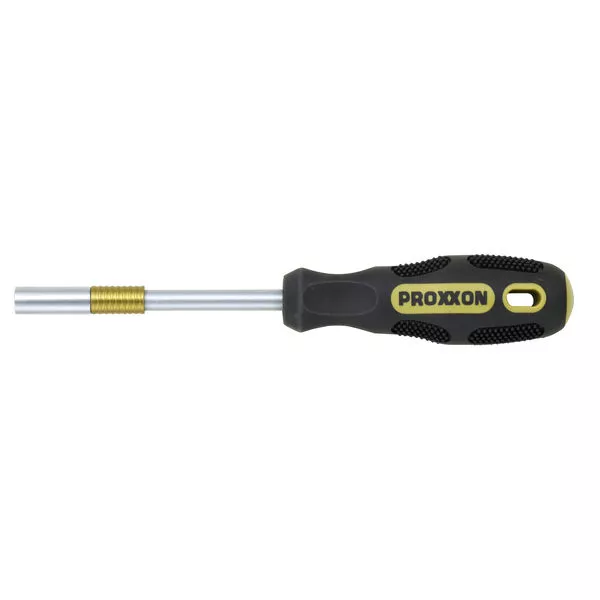 Schraubendreher mit 1/4"- Bit-Aufnahme mit Federhülse