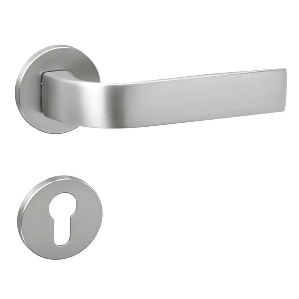 Rosettengarn. Roya Zamak nickelm. PZ 8mm Rosetten rund