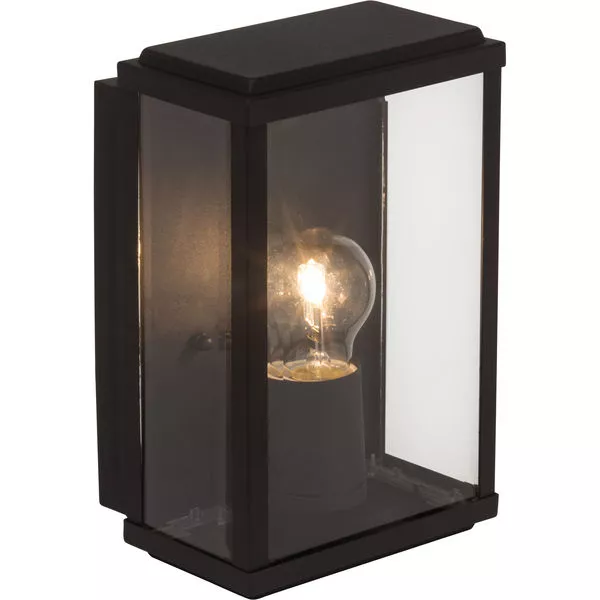 Wandleuchte Gaia 1x60W E27 außen schwarz stehend