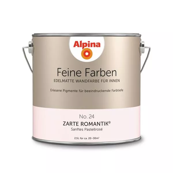 Wandfarbe Zarte Romantik 2,5L Feine Farben