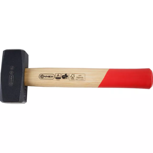 Fäustel 1000g geschw. Holzstiel