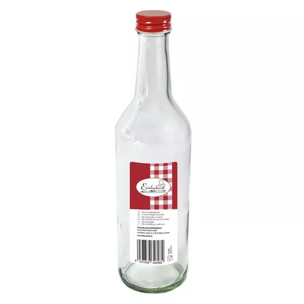Flasche weiß 500ml 28mm