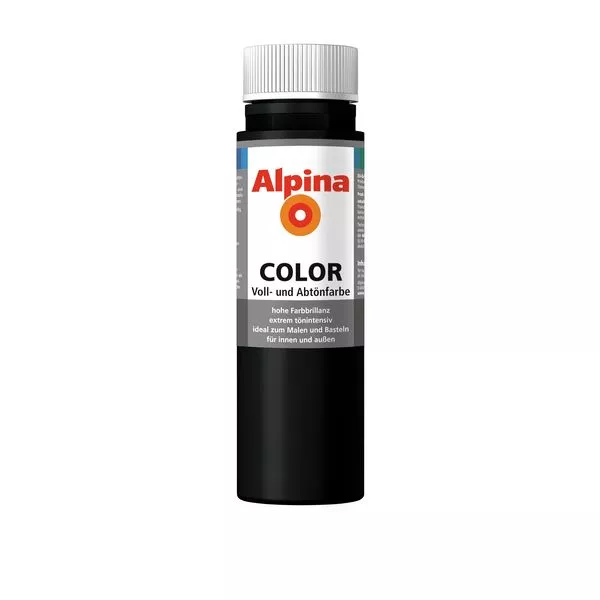 Abtönpaste Alpina Color schwarz 250ml