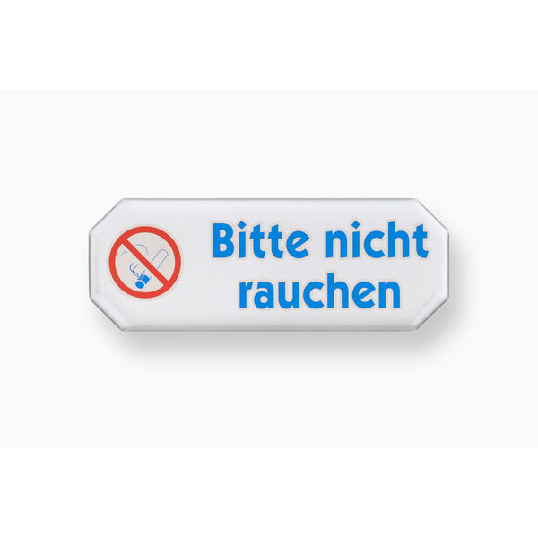 Hinweisschild Bitte nicht Rauchen 3D